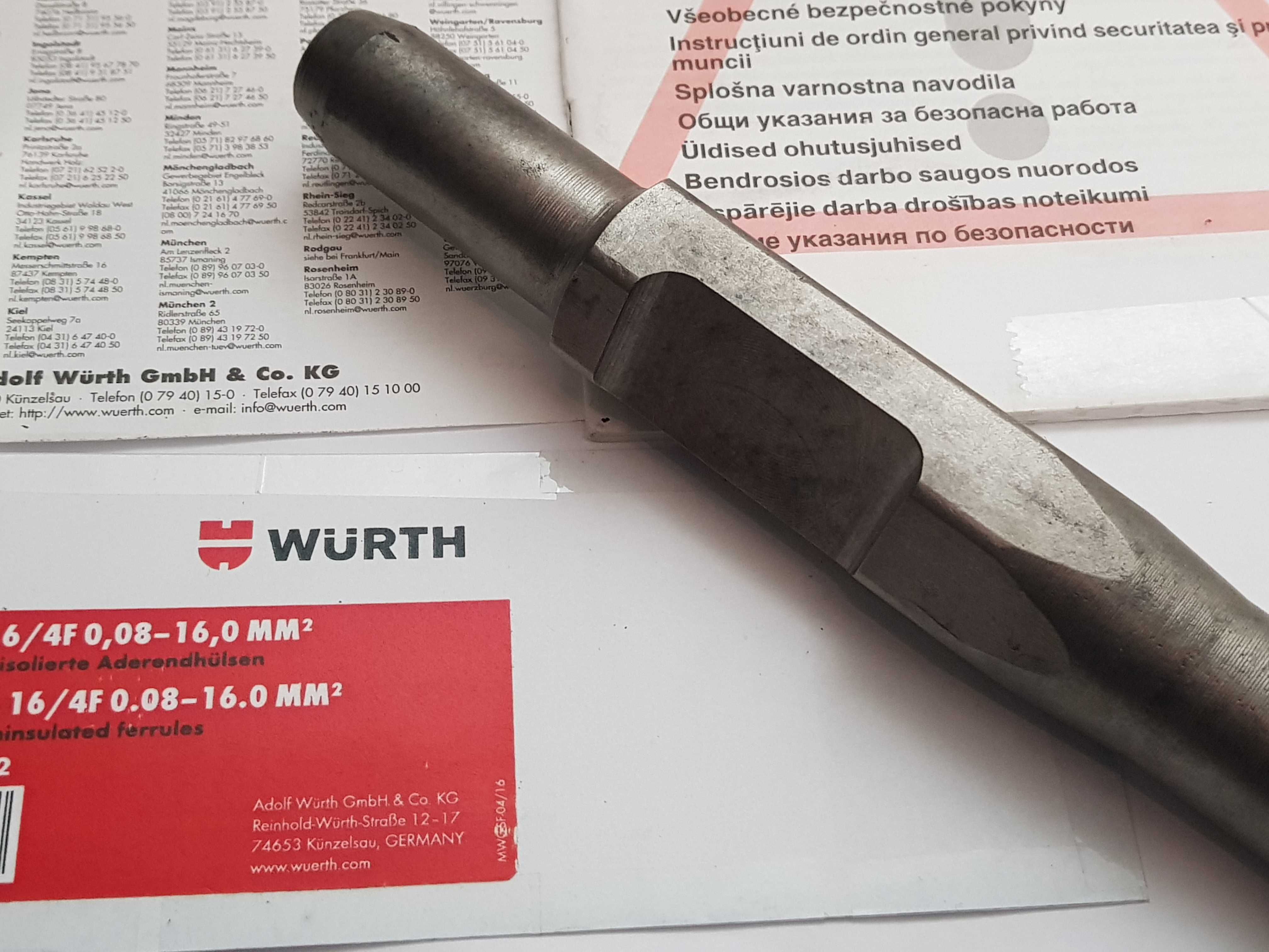 Szpic szpicak HEX-30 x 410mm  do młot WURTH MH 16 XE dłuto