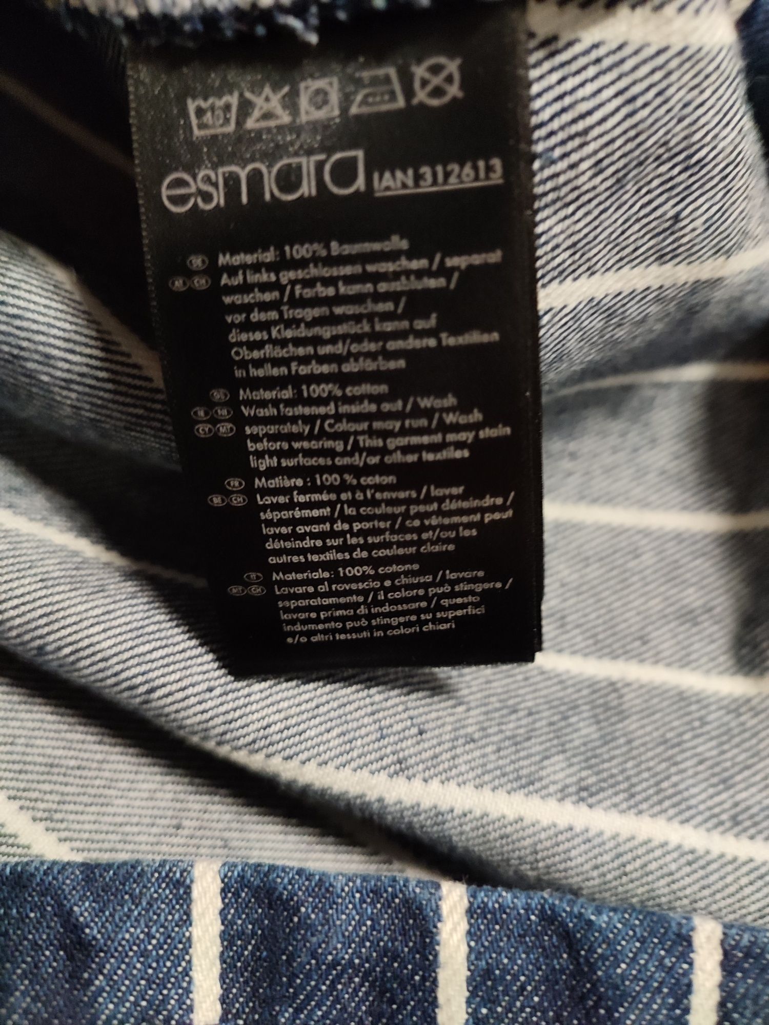 Lidl Esmara sukienka ogrodniczka jeans szelki r. 38/M