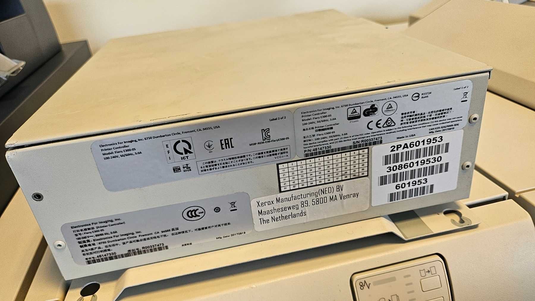 Цифрова друкарська машина "XEROX VERSANT 180"  б/в