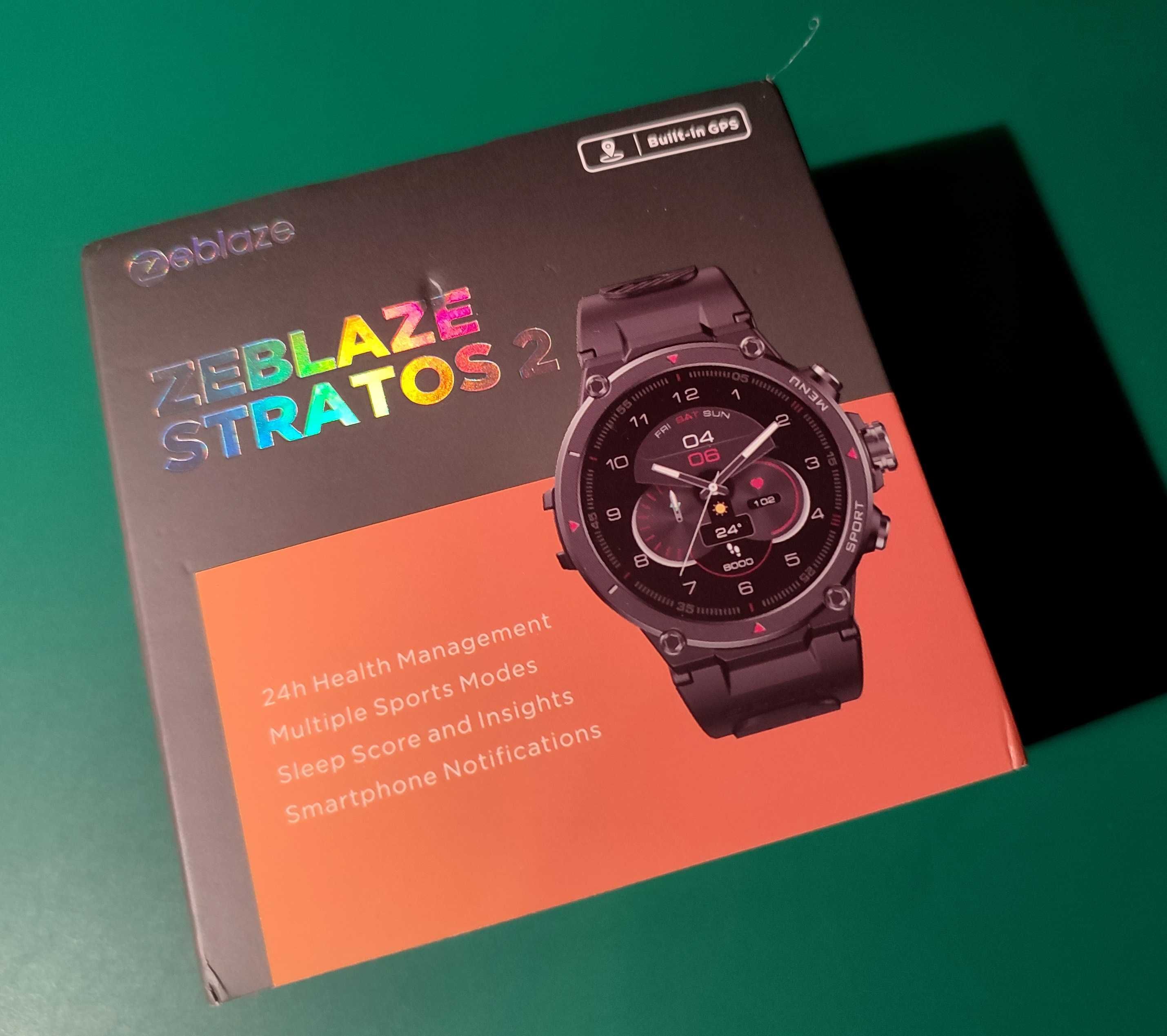Zeblaze Stratos 2 GPS, Wyświetlacz AMOLED
