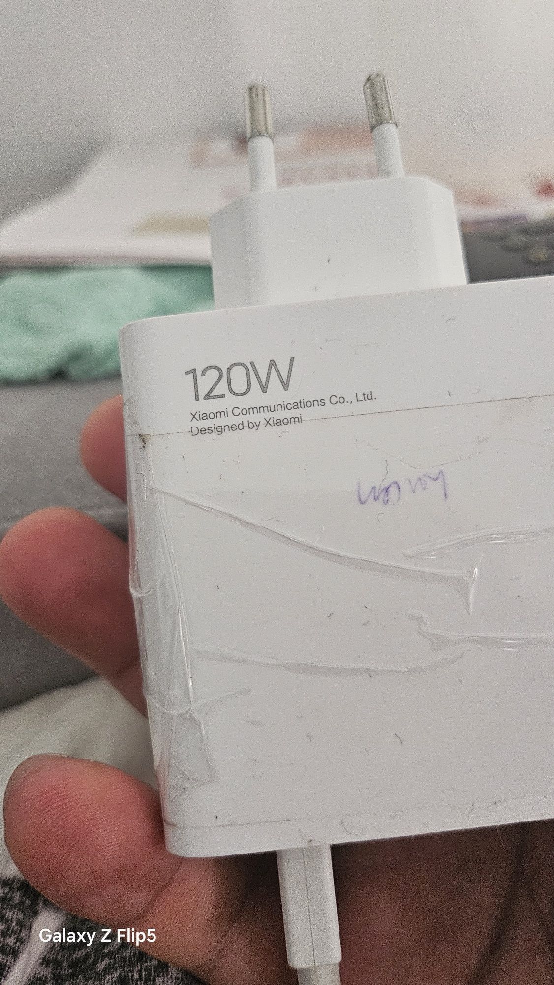 Carregador original xiaomi 120W