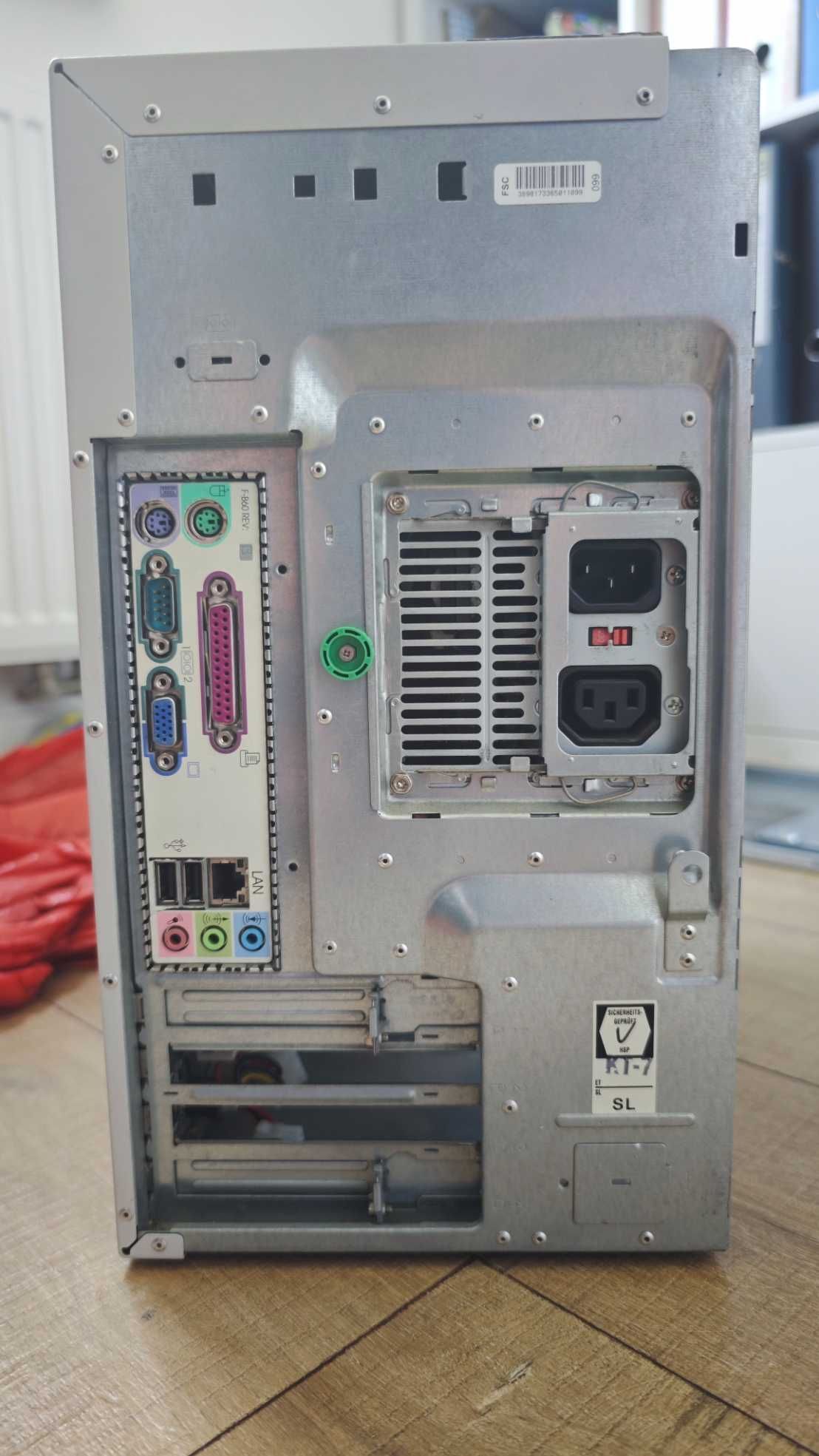 PC Intel Pentium 4 CPU 2.53GHz, 768MB DDR-400 (PC-3200)
