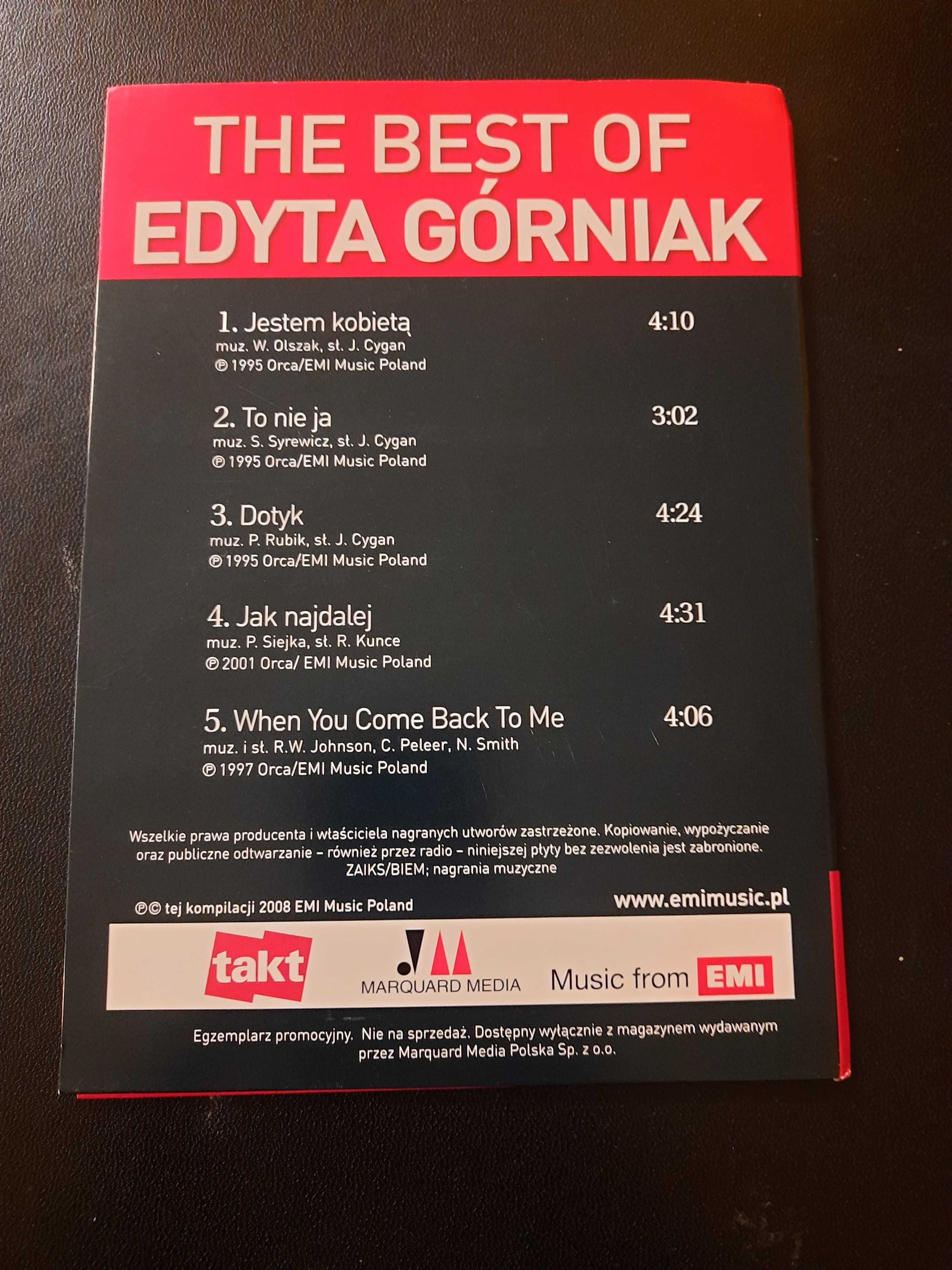 "The best of Edyta Górniak"