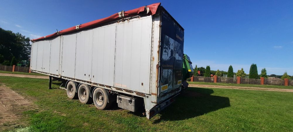 Naczepa Reisch otwierany bok ruchoma podłoga knappen zamiana scania