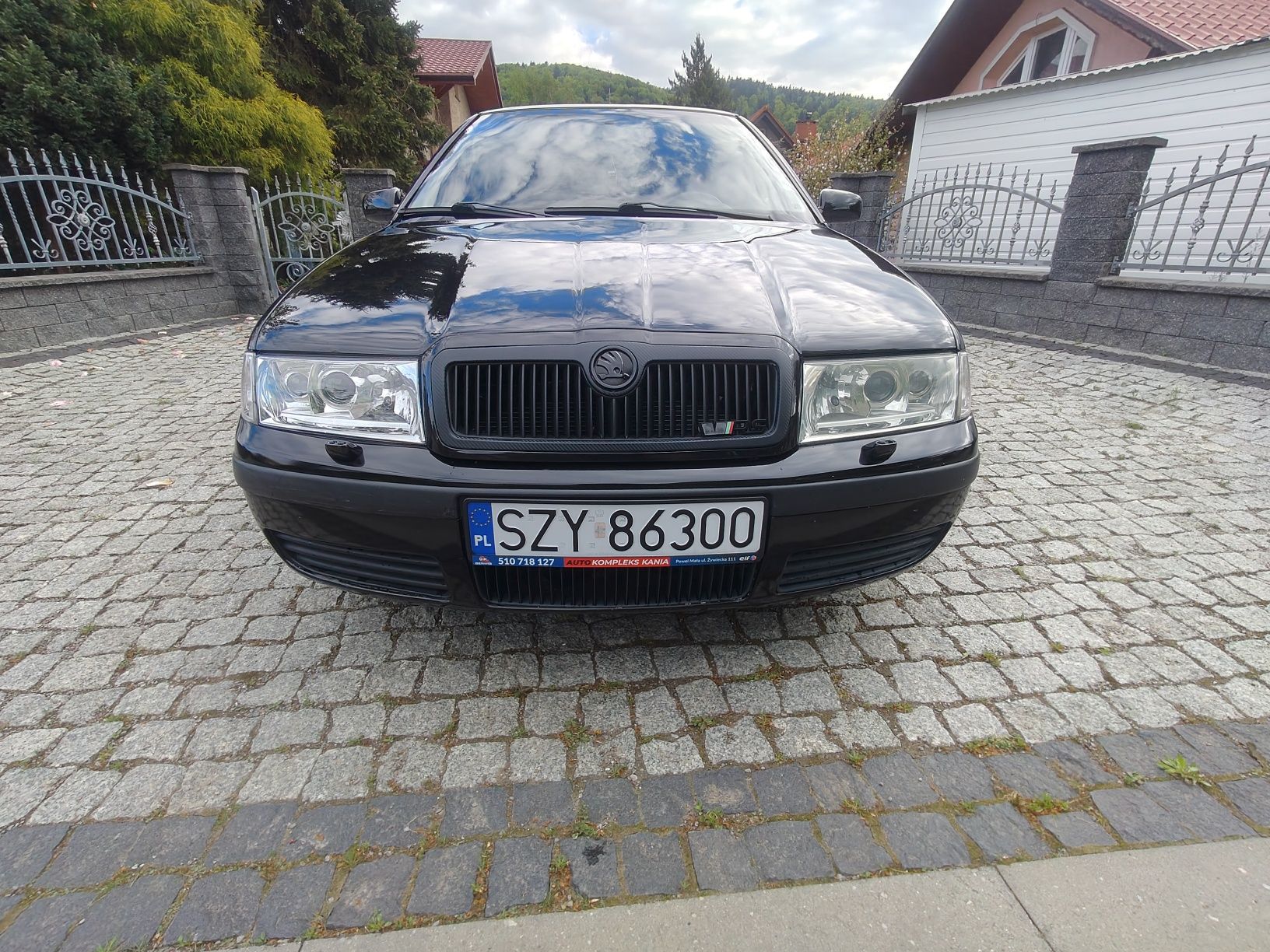 Skoda Octavia RS 1.8T 179KM | Czarna, Gwint, | RS z