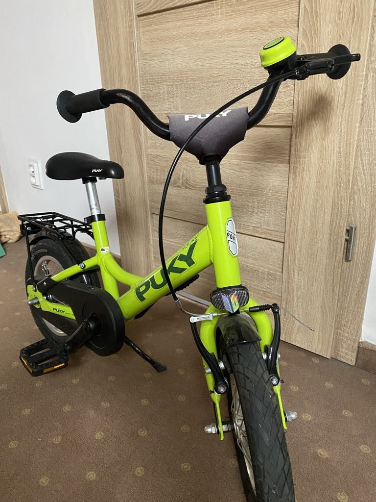 Rower Puky 12" zielony