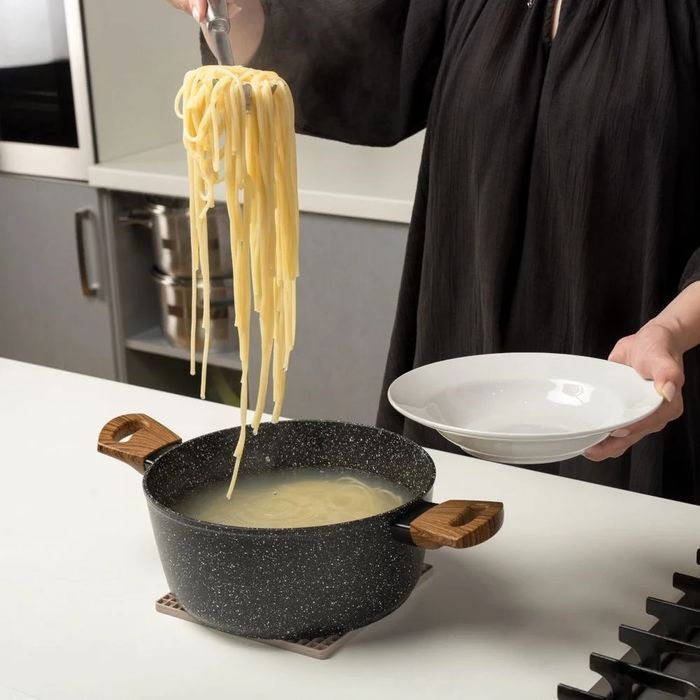 Łyżka Kuchenna Stalowa Widelec Makaronu Spaghetti