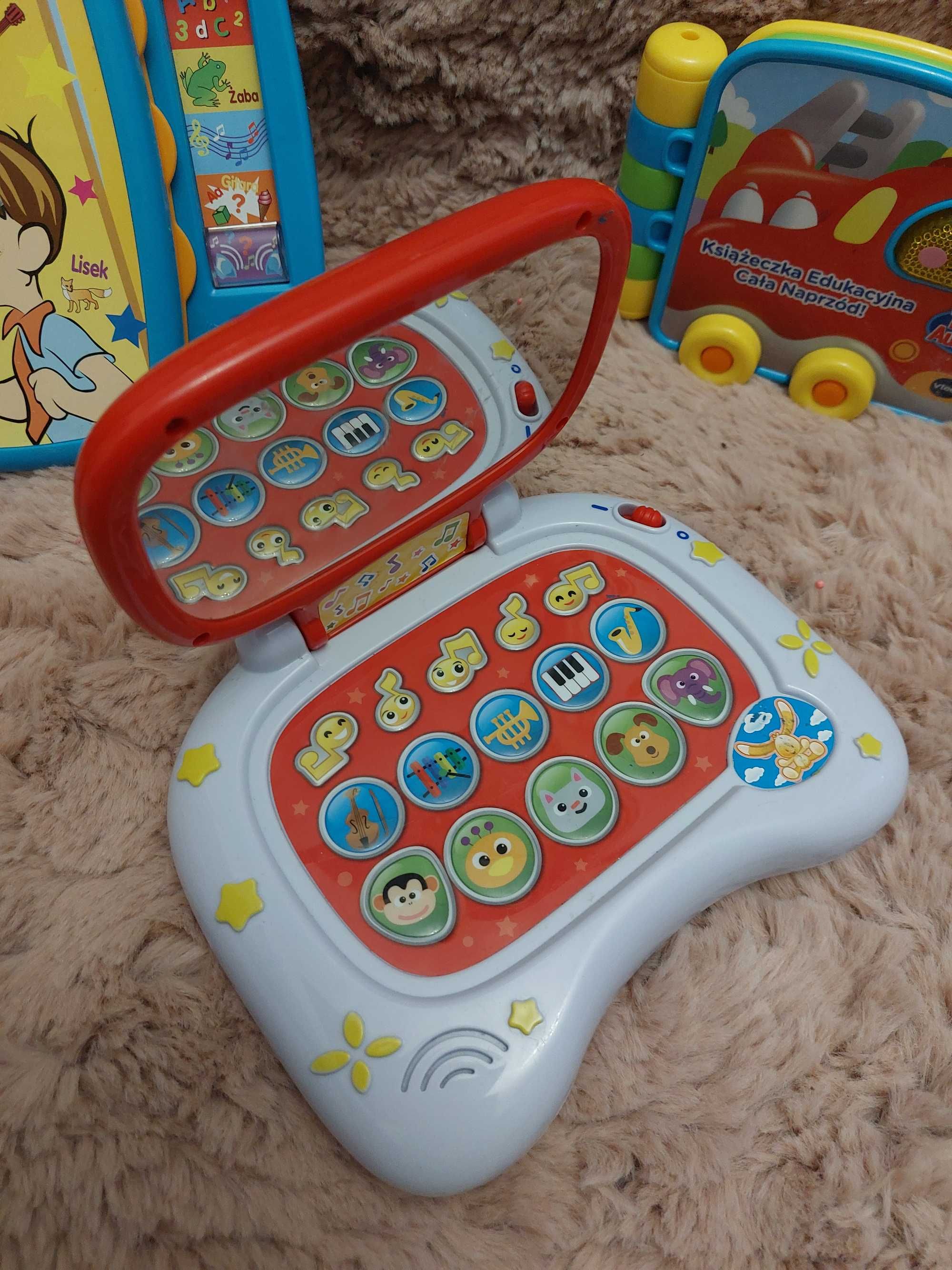 Interaktywny laptop Vtech po polsku