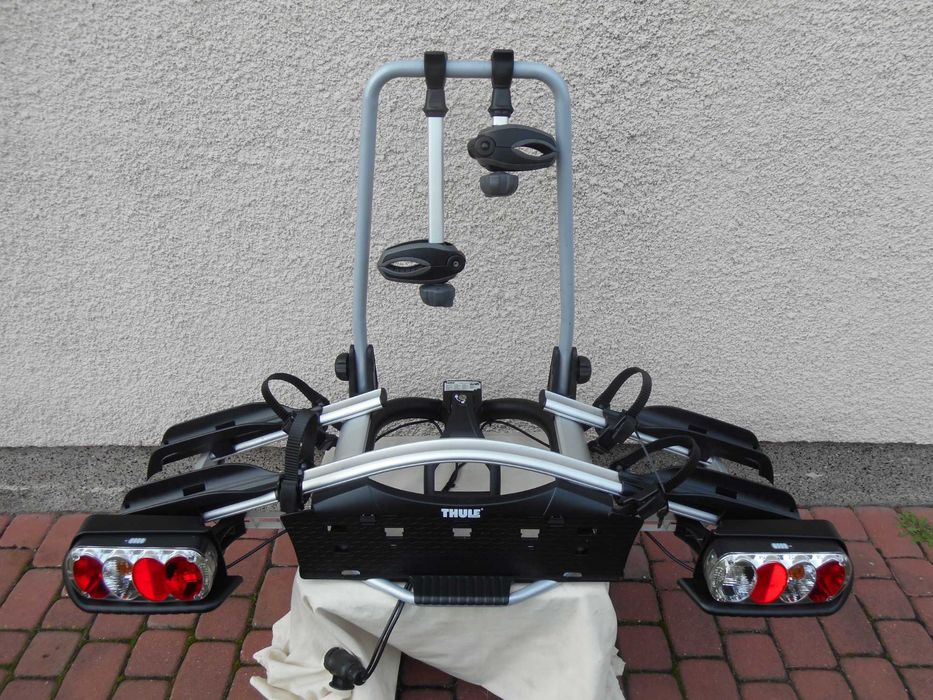 Bagażnik Rowerowy na Hak THULE  2- ROWERY- ODCHYLANY jak NOWY