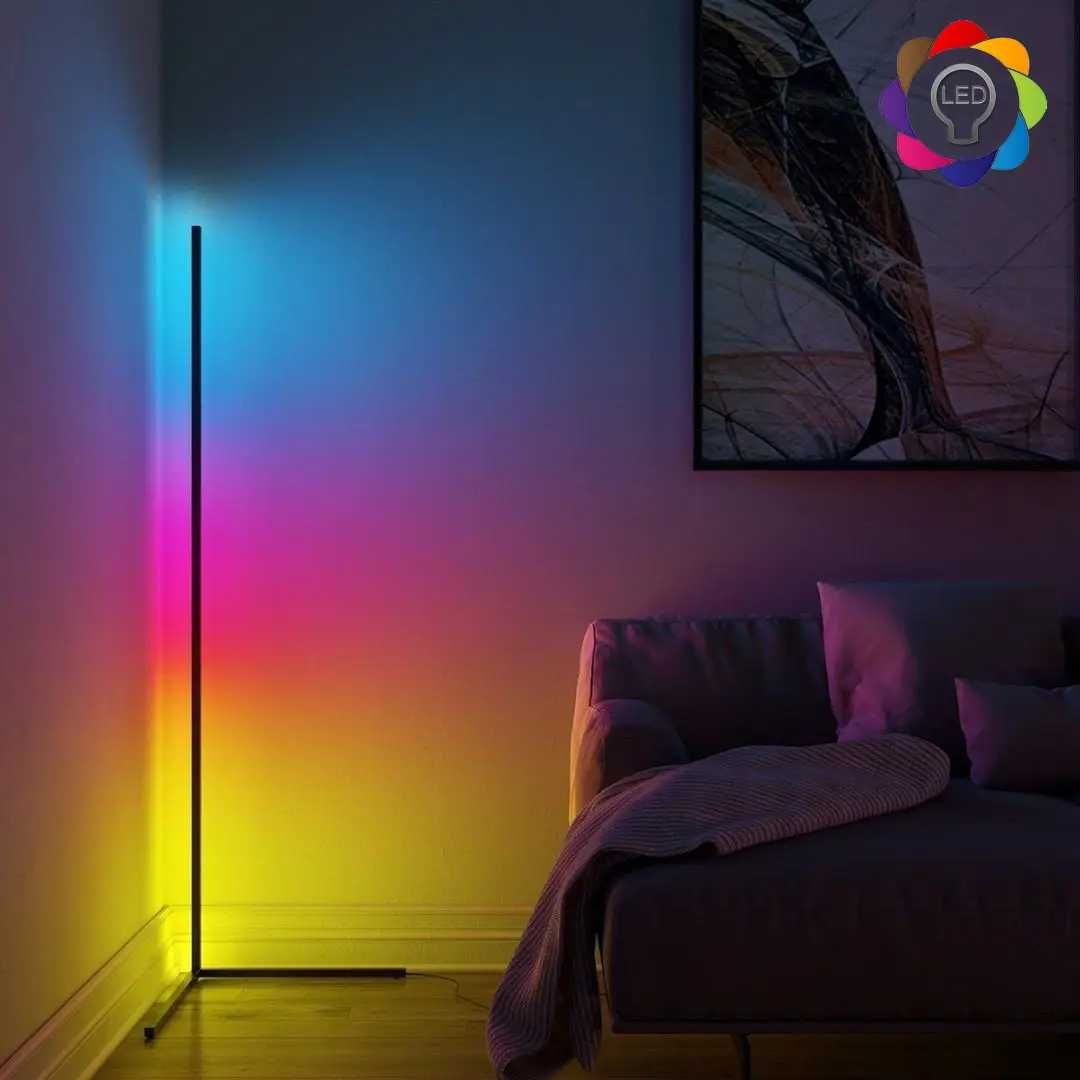 разноцветная лампа