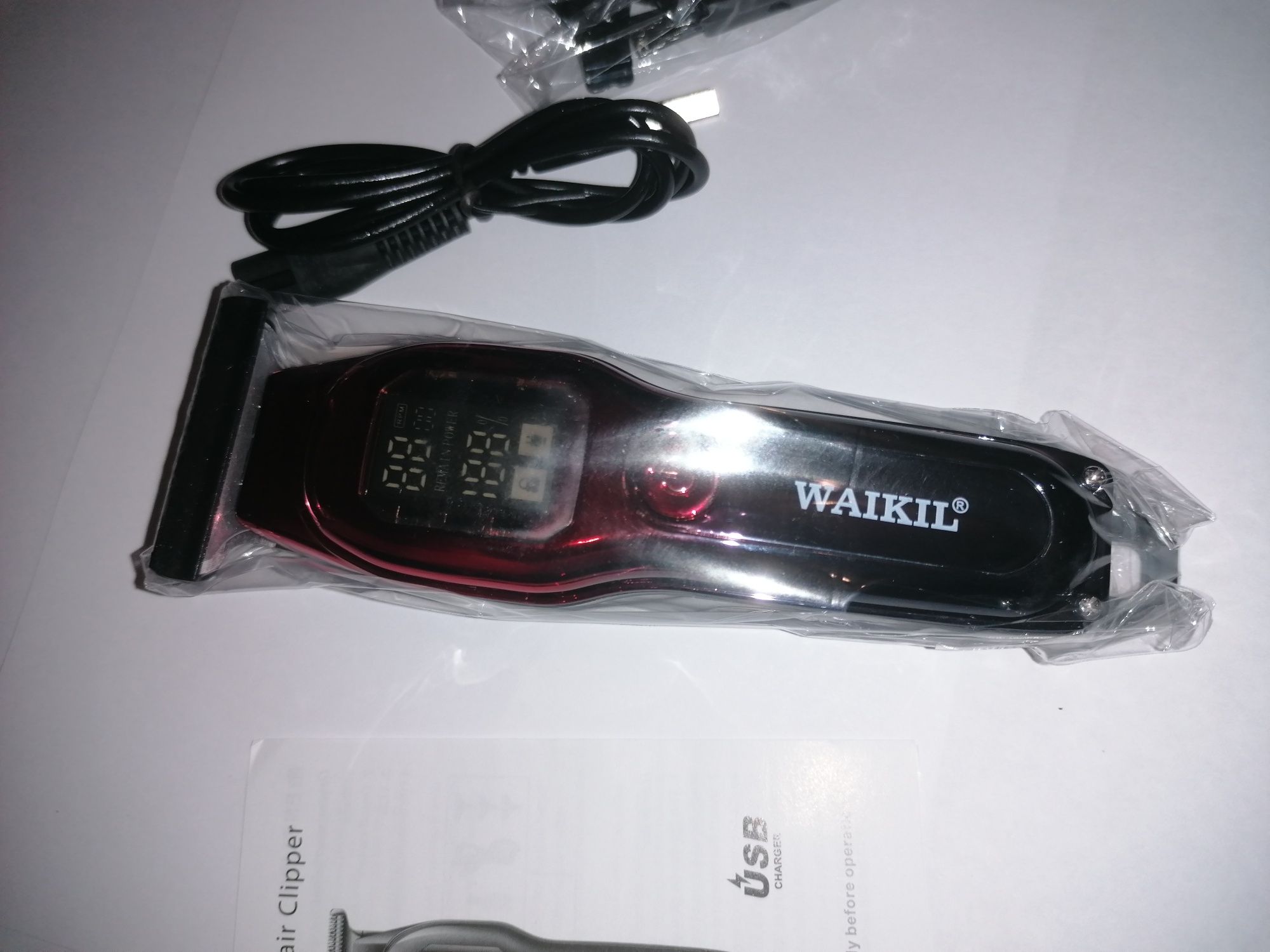 Máquina Cortar Cabelo USB NOVO