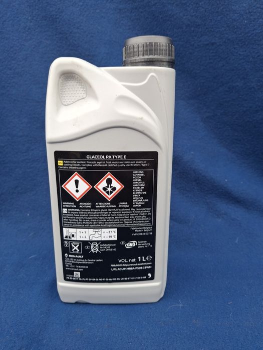 Антифриз концентрат синій 1л Renault Glaceol RX Type E