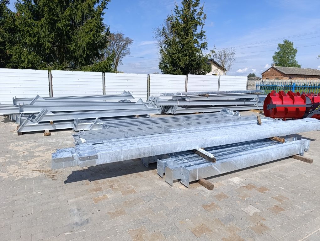 Hala stalowa 12x20 konstrukcja 10x24 moduł słup dzwigar