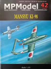 Model kartonowy MPModel 42: samolot MANSYU KI-98