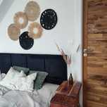 Ozdoba na ścianę Boho 130x100 cm trawa morska