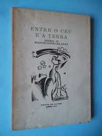 Entre o Céu e a Terra (1949) - Livro com dedicatória do autor