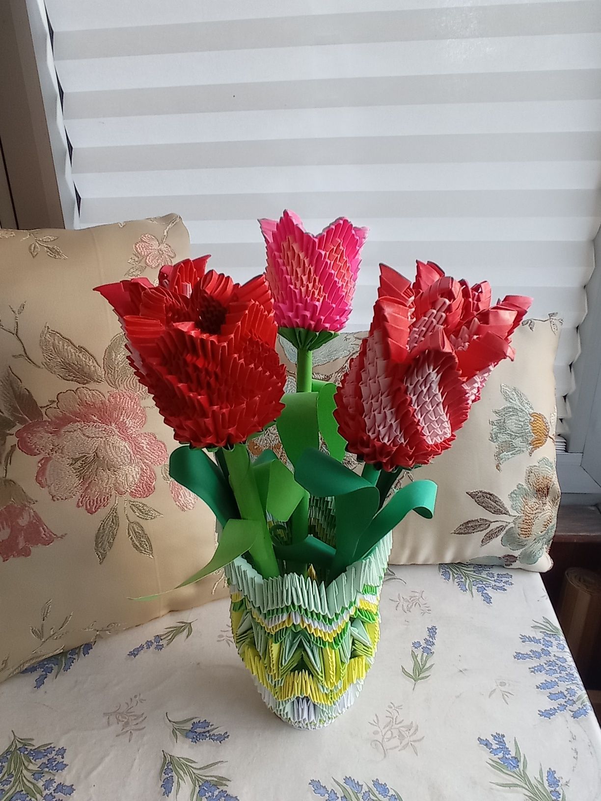 Сувенір подарунок квіти букет ваза