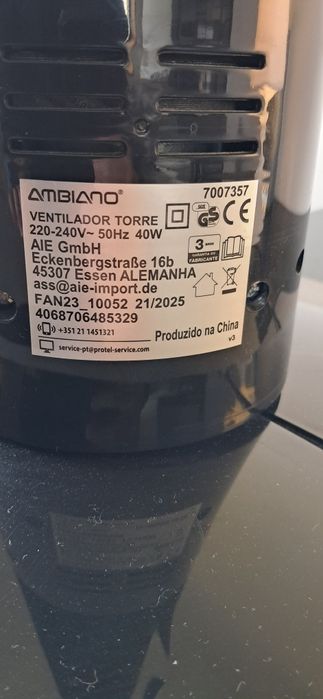 Ventilador de torre Albiano (ALDI)