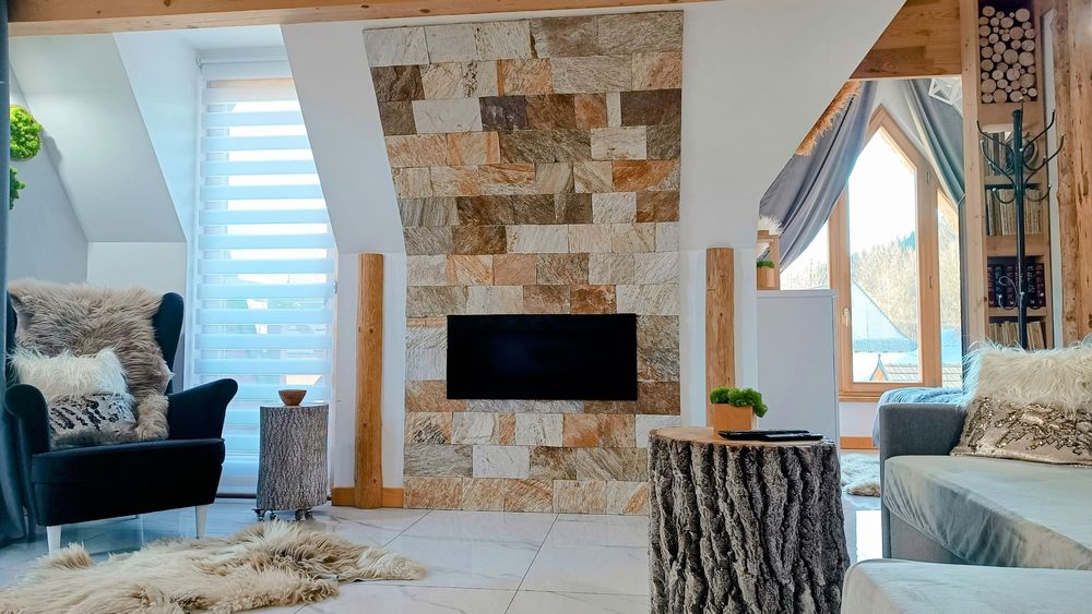 Domek z dwoma apartamentami z jacuzzi zewnętrzne k/Zakopane - Lux Hous
