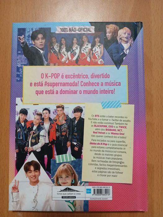 Livro "Ídolos do K-POP"