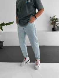 Чоловічі джинси МОМ широкі світло-голубі всі розміри в наявності