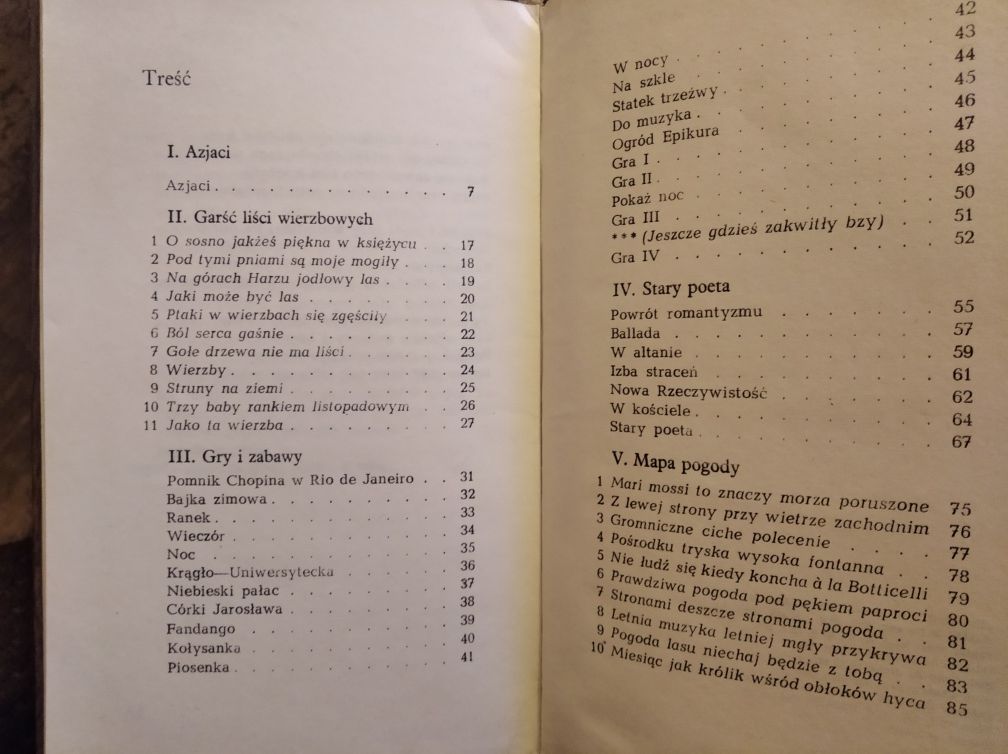 Jarosław Iwaszkiewicz Mapa pogody Czytelnik 1980