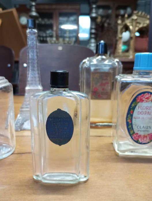 Antigos frascos de cosmética Fabrica Santa Clara Claus L.T. Piver