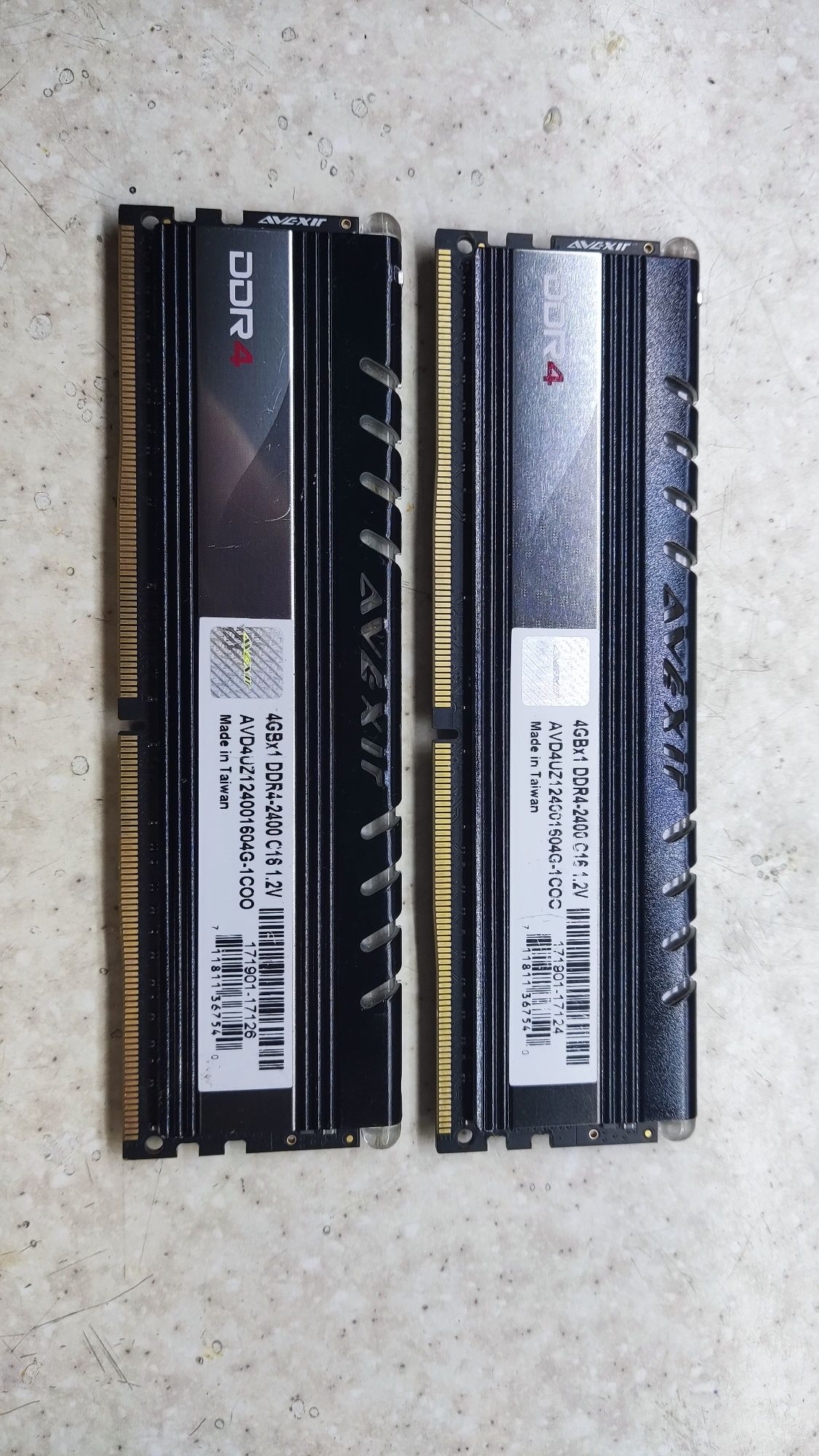Ddr4-2400  8gb 2x4