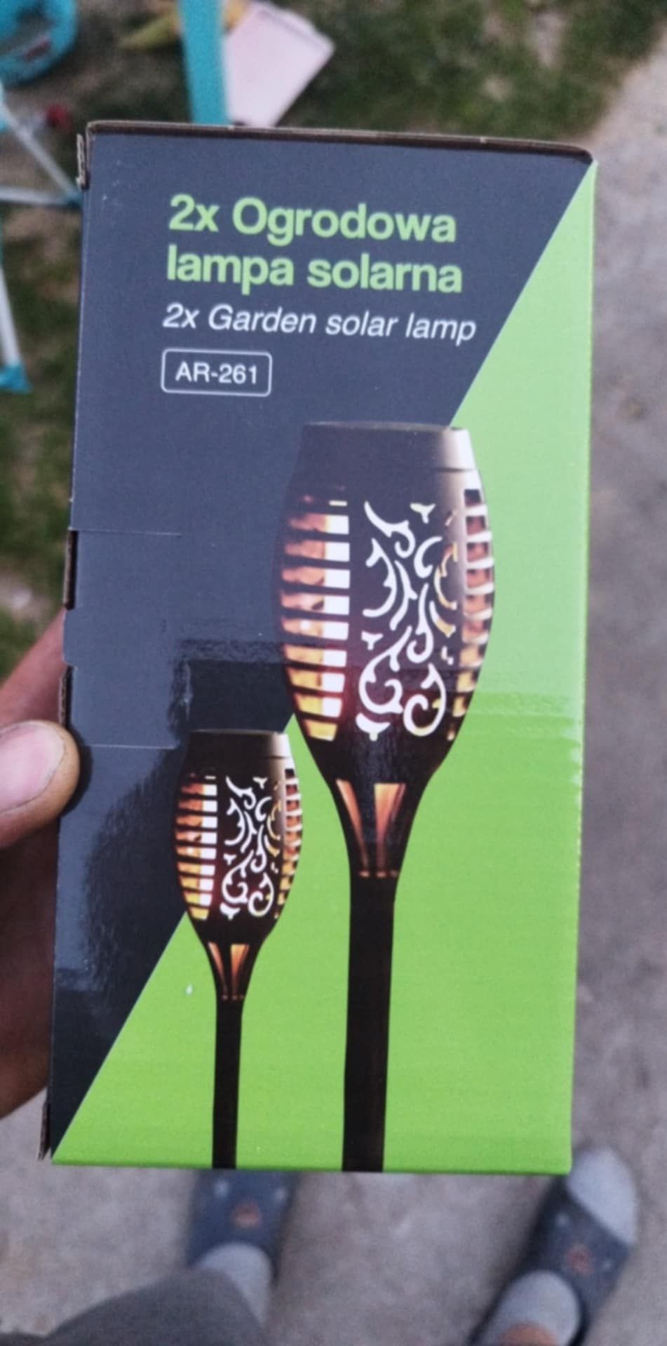 Lapki solarne ozdobne