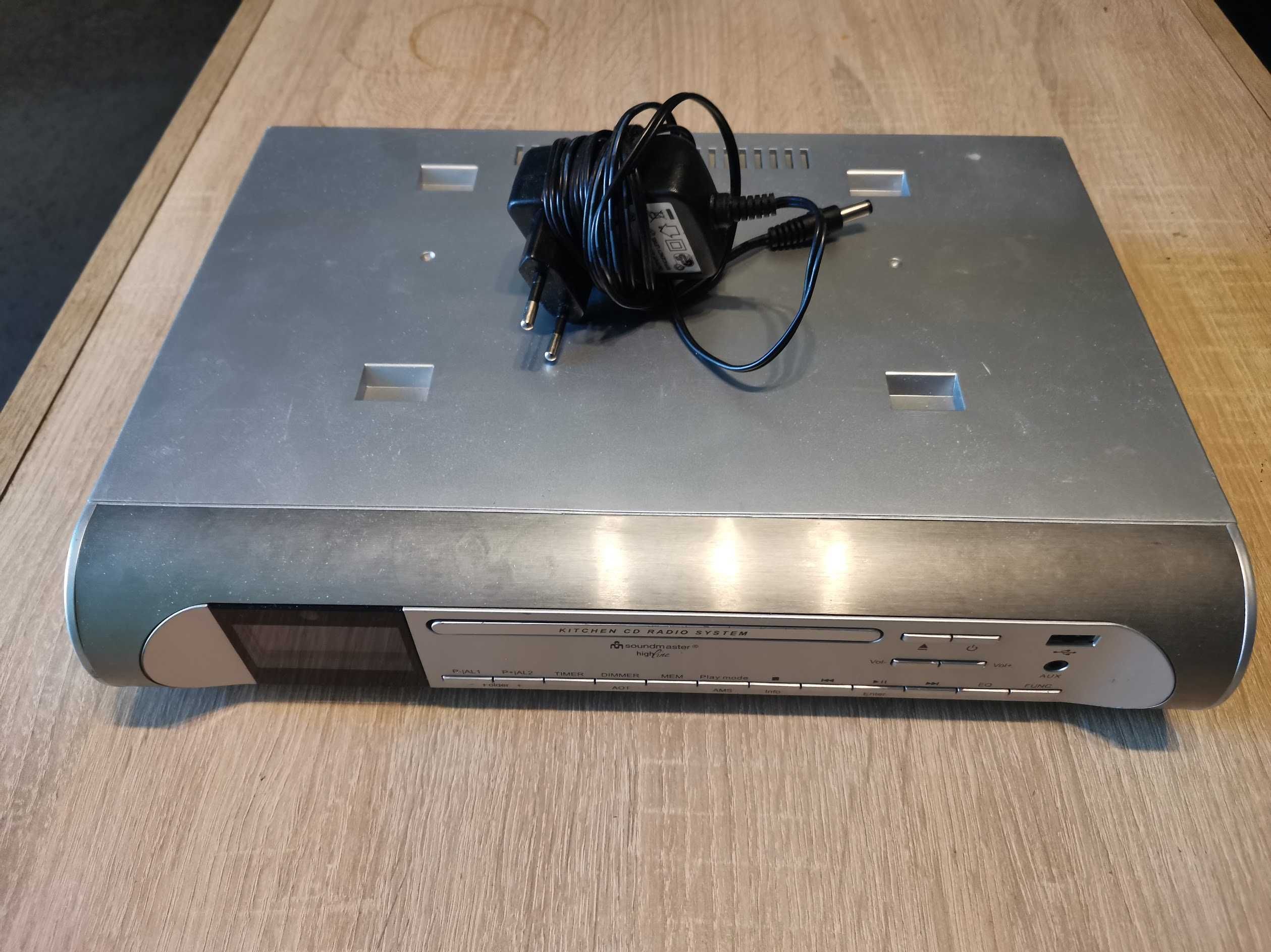 Radio podszafkowe, kuchenne SOUNDMASTER UR2170 Sprawne, bez mocowania
