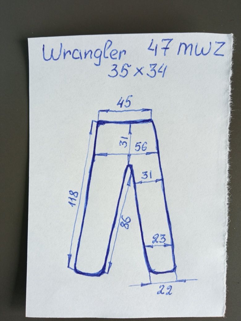 Jeans meskie Wrangler 47 MWZ