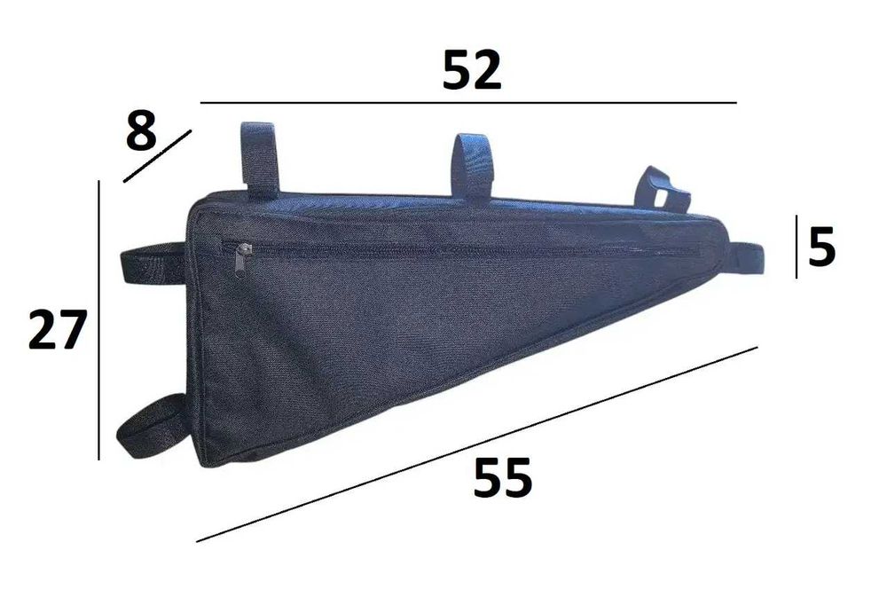 Байкпакинг велосумка под раму для аккумулятора сумка подрамная під акб