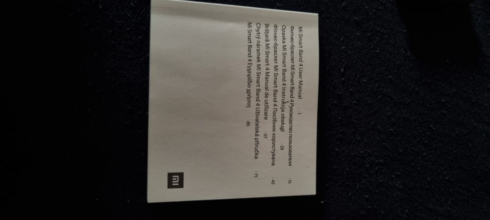 Xiaomi Mi Smart Band 4 w Bardzo Dobrym Stanie!!!