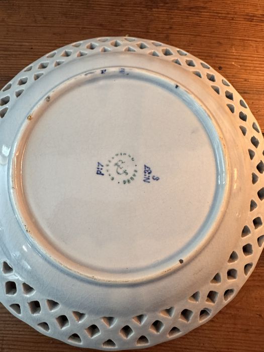 Vintage Prato antigo carvalhinho Porto