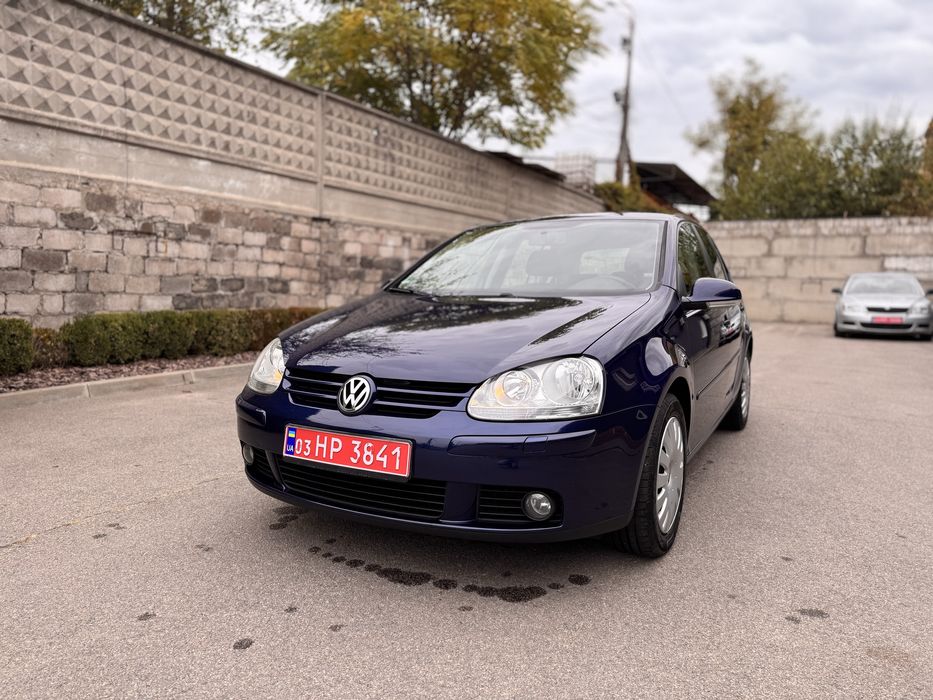 Свіжепригнаний авто Volkswagen Golf 5 1.4 MPI 2007