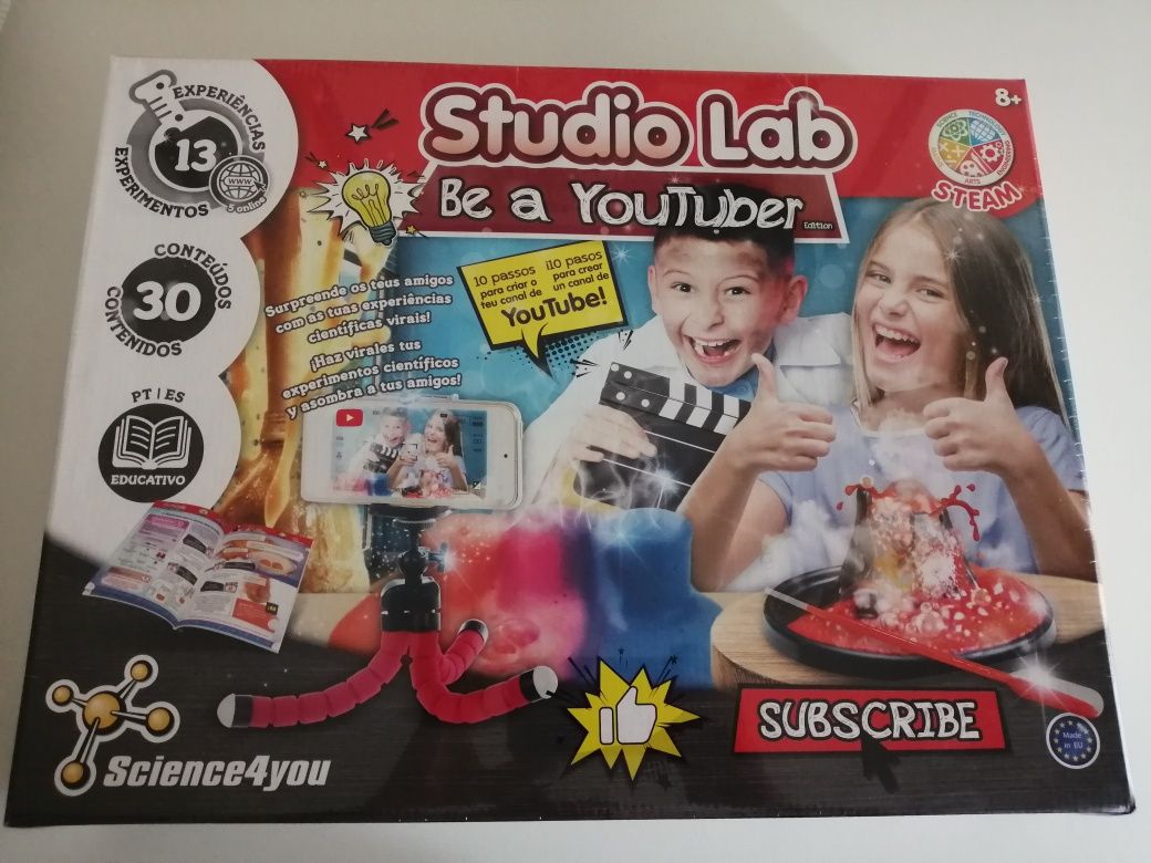 Jogo Science4you Studio Lab - Torna-te um Youtuber

Novo