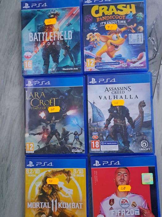Gry na ps4 stan jak nowy