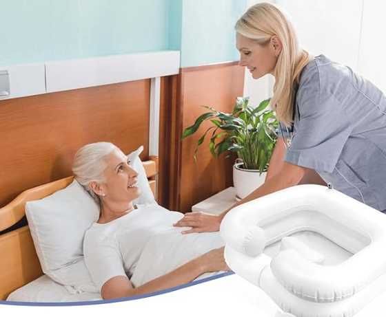 Umywalka do włosów dla osób chorych na łóżko