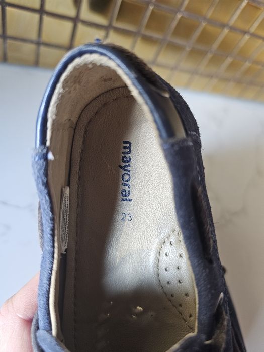Mayoral buciki buty półbuty mokasyny chłopięce wyjściowe rozm. 23