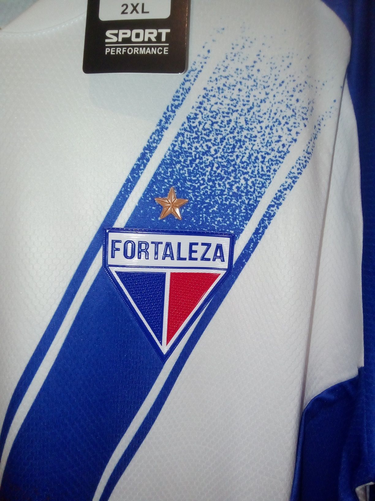 Camisola de futebol do Fortaleza Brasil
