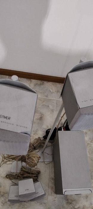 Subwoofer Denver DSS-300 com colunas