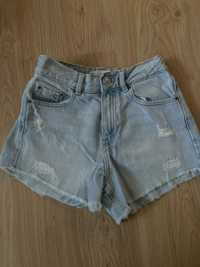 Zara szorty spodenki jeans r.140