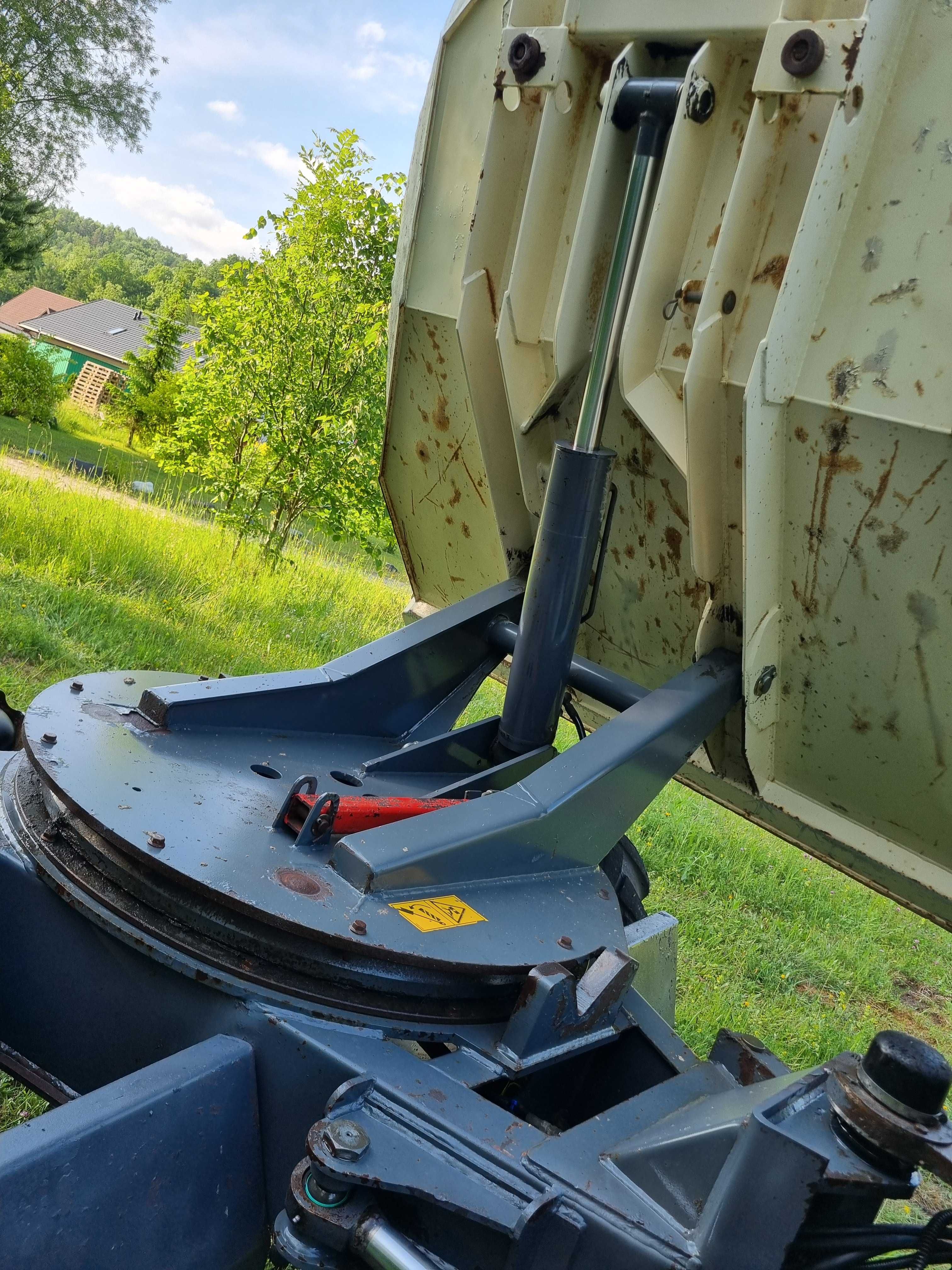 Wozidło 6ton TEREX JAK NOWE z Norwegii 4X4 OBRÓT Kiper PERKINS TURBO