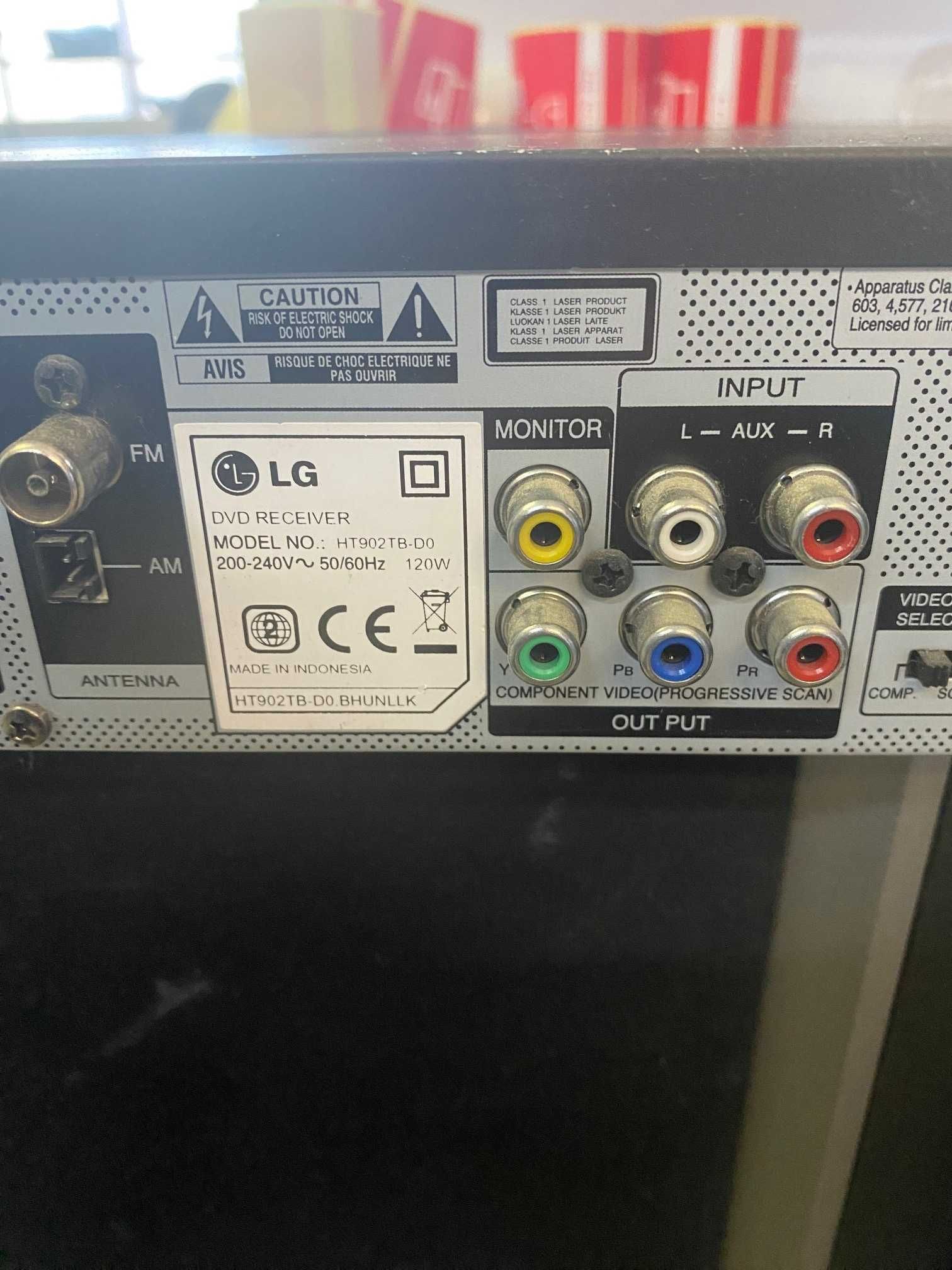 Kino domowe LG HT902TB-D0 zestaw używany
