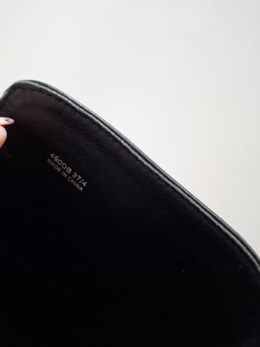 Czarne klasyczne buty zimowe jesienne reserved nowe kozaki 37