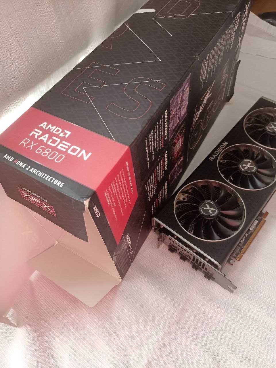 XFX RX 6800 QICK – стан ідеальний, повний комплект!