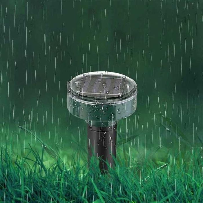 4X odstraszacz na krety kuny nornice myszy gryzoni solarny silny