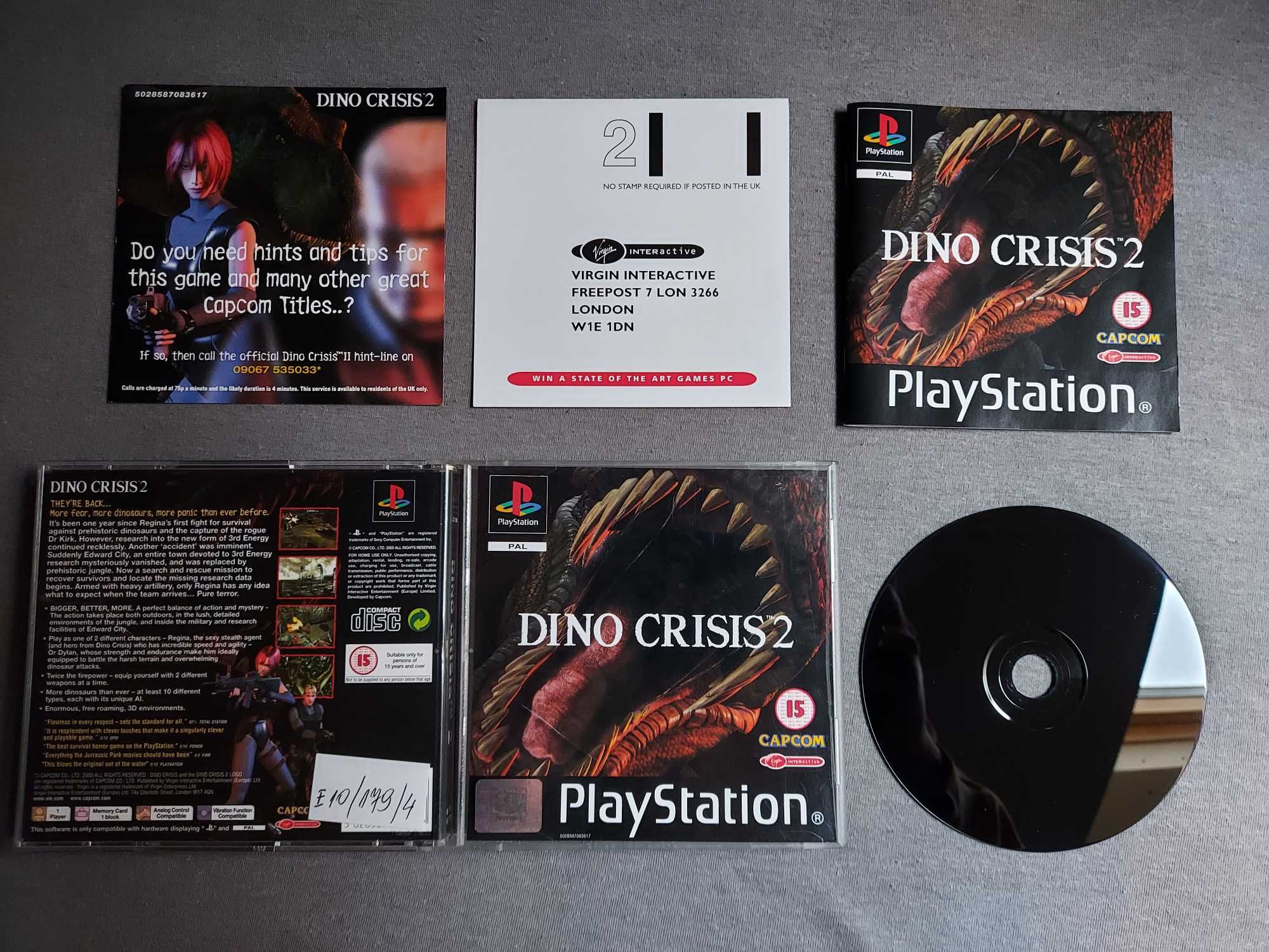 Dino Crisis 1 i 2 PSX