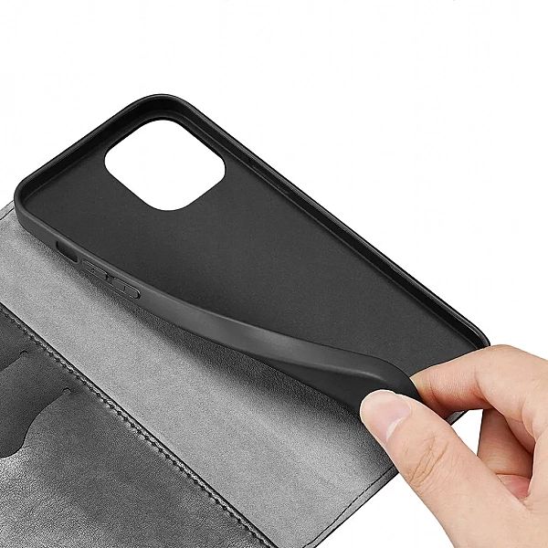 Etui z Klapką Kado do iPhone 12 Pro Max czarny