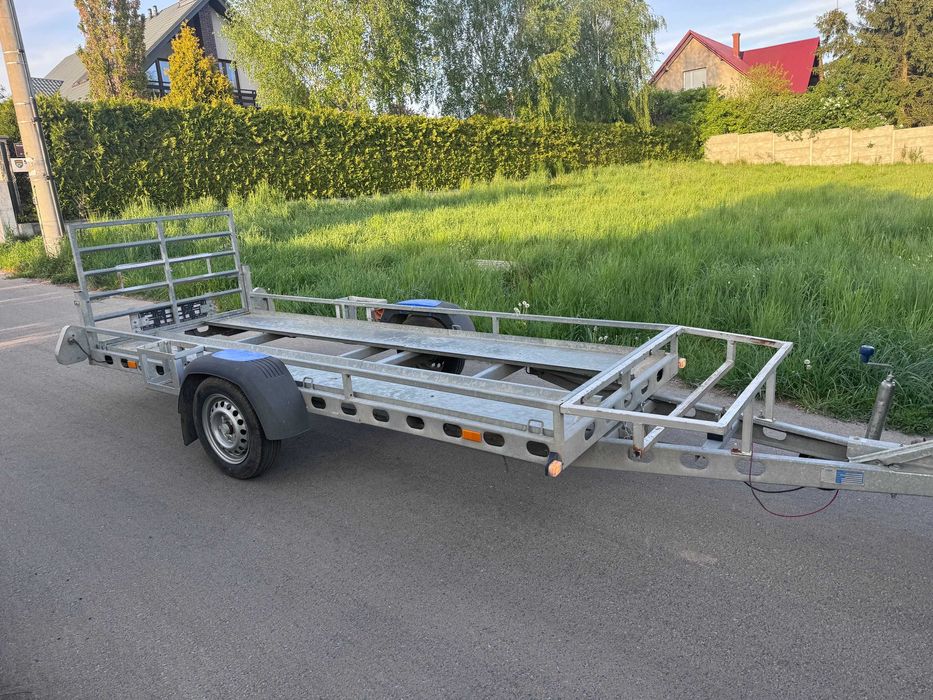 Przyczepka WIOLA W600 - na dwa quady z najazdem. DMC 750kg